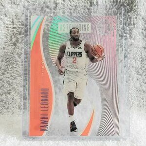 3/$25 Mint 2019/20 Panini Illusions Kawhi Leonard Astounding Clear NBA Card 5!!